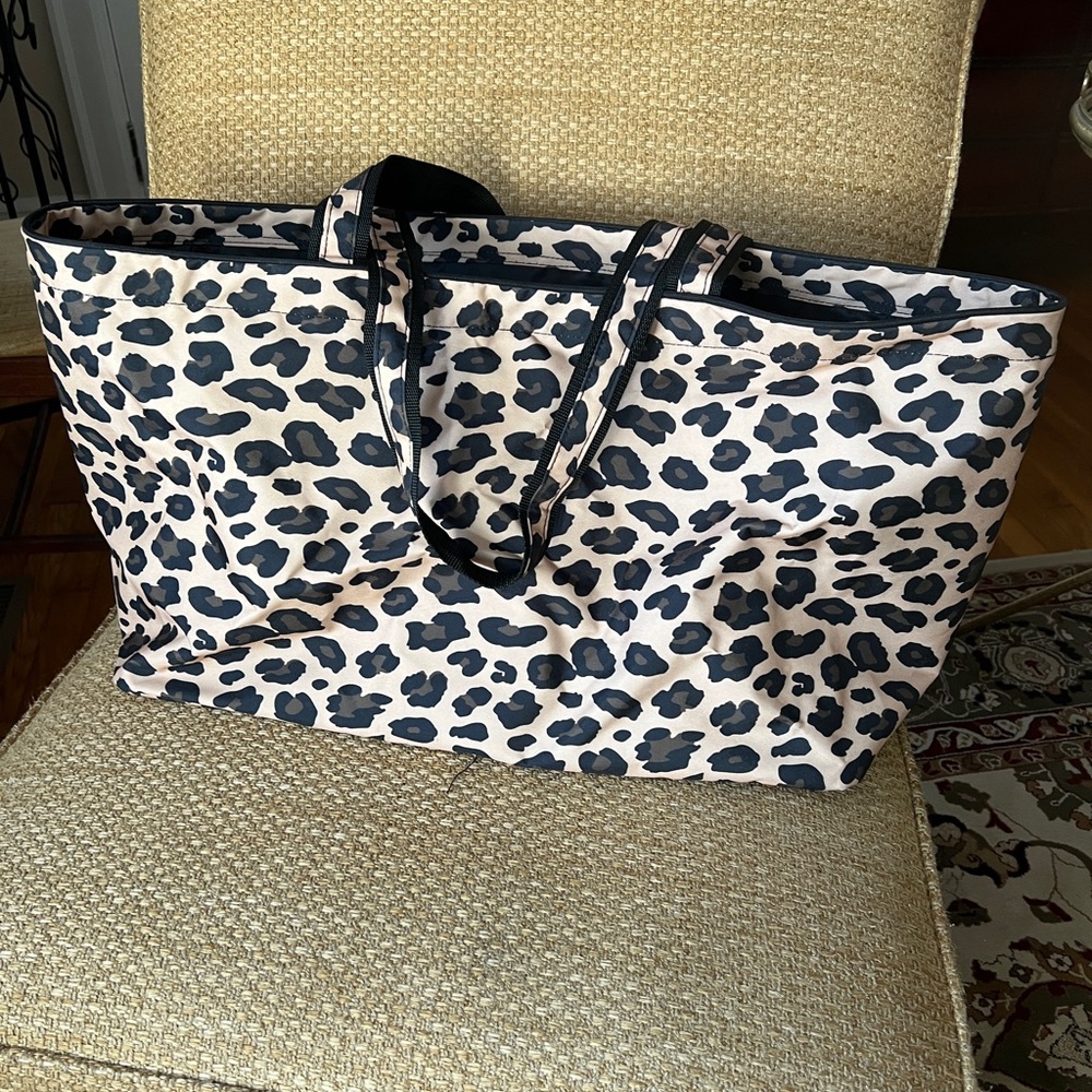 Viv & Lou Leopard Print Tote Bag